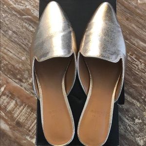 J. Crew Gold Mule
